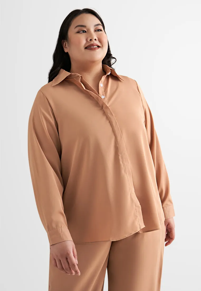 Alice Classic Long Sleeve Work Shirt