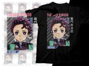 Anime Tanjiro Kamado Otaku Graphic Png Digital Download