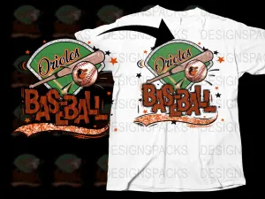 Baltimore Orioles Baseball Team Graphic Png Digital Download