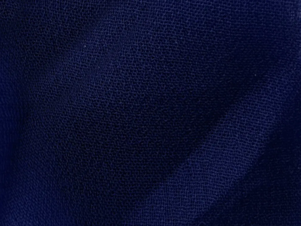 Berry Blue Plain 60 Grams Georgette Fabric (Wholesale)