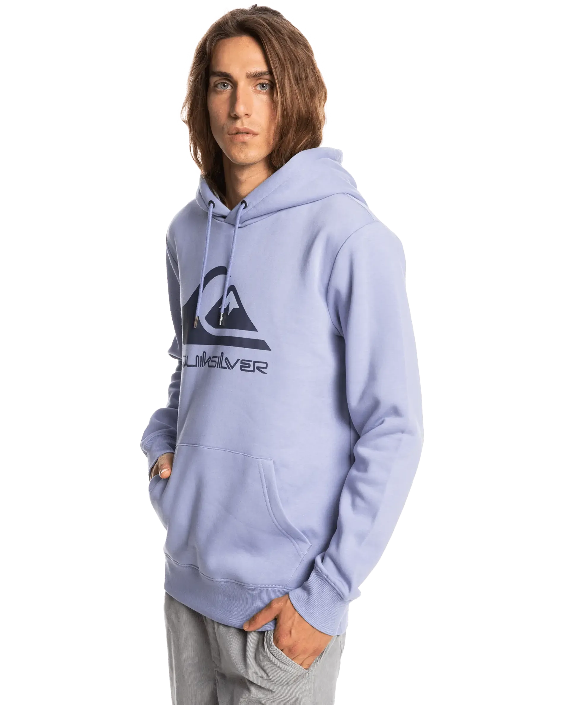 Big Logo Hoodie in Purple Impression