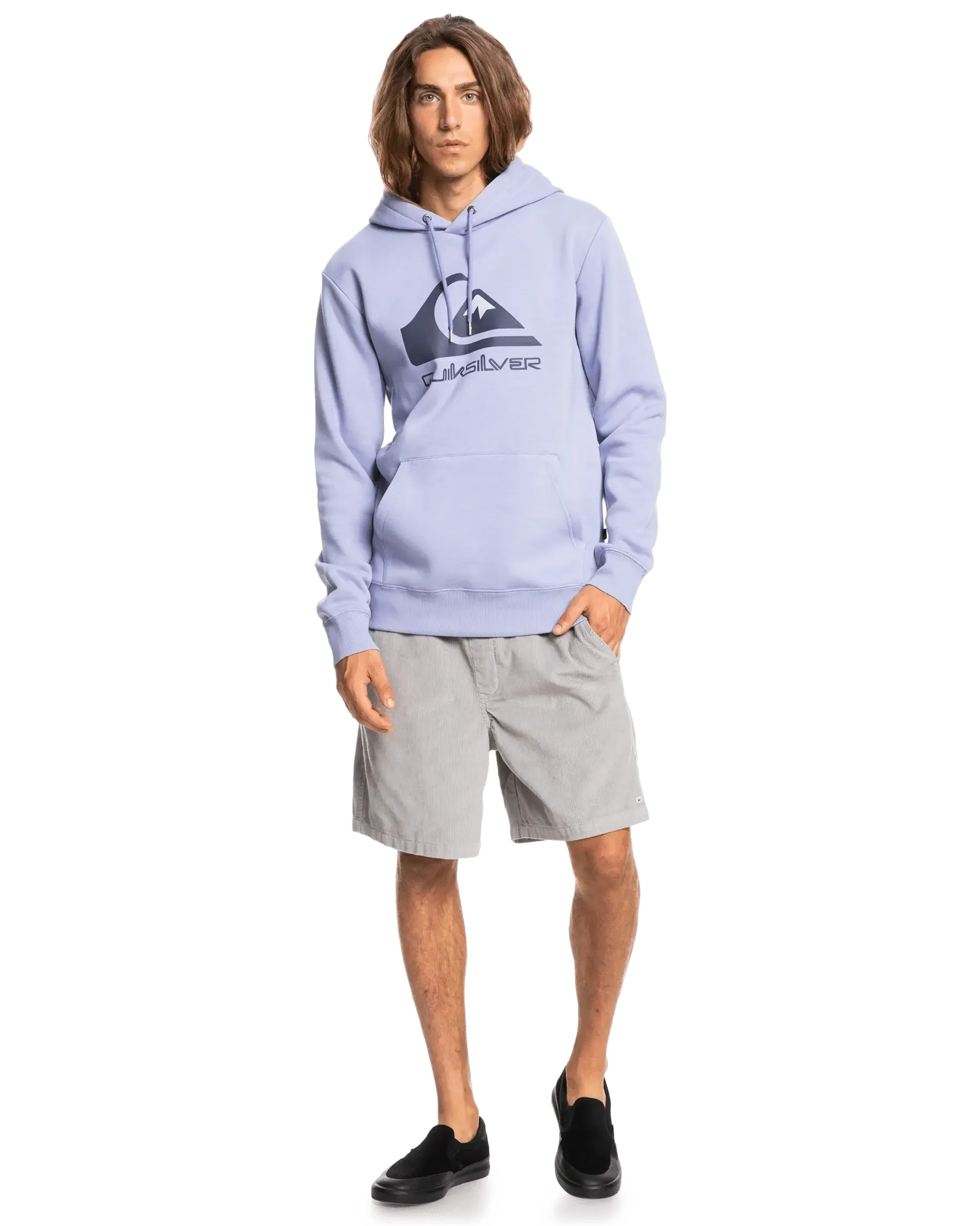 Big Logo Hoodie in Purple Impression