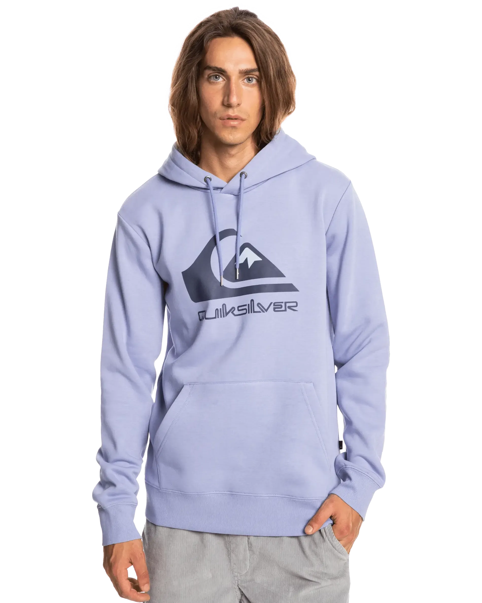 Big Logo Hoodie in Purple Impression