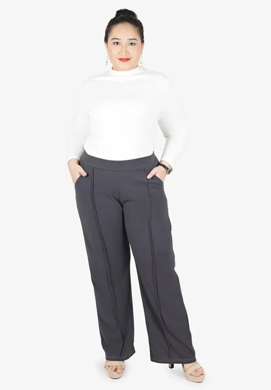 Boney Center Seam Smart Pants - Black