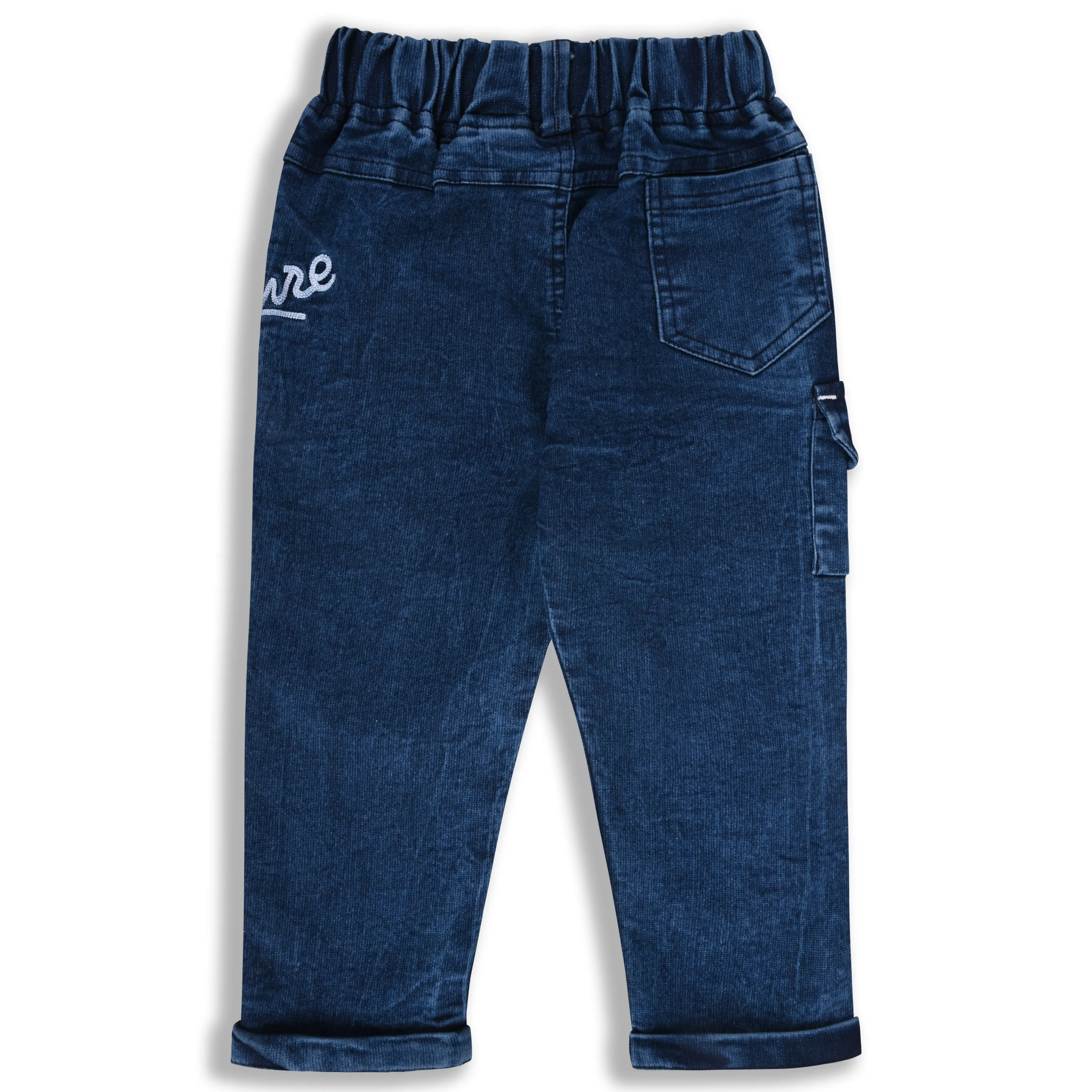 Boys Printed Regular Fit Jeans