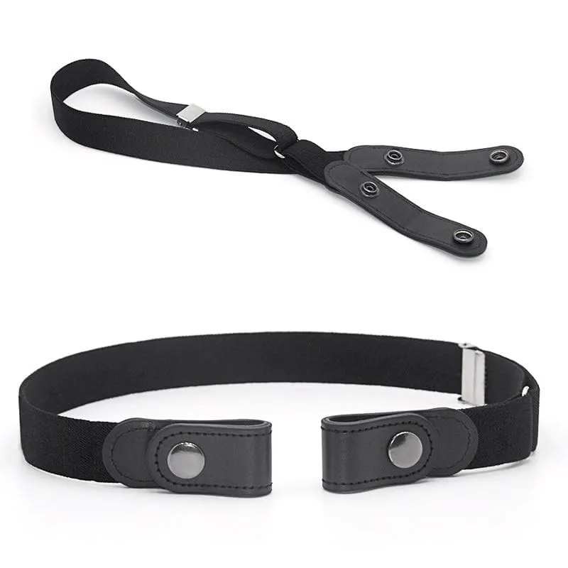 Buckle-Free Stretchable Belts for Women