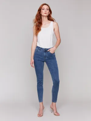 Carine Skinny Jeans - Medium Blue