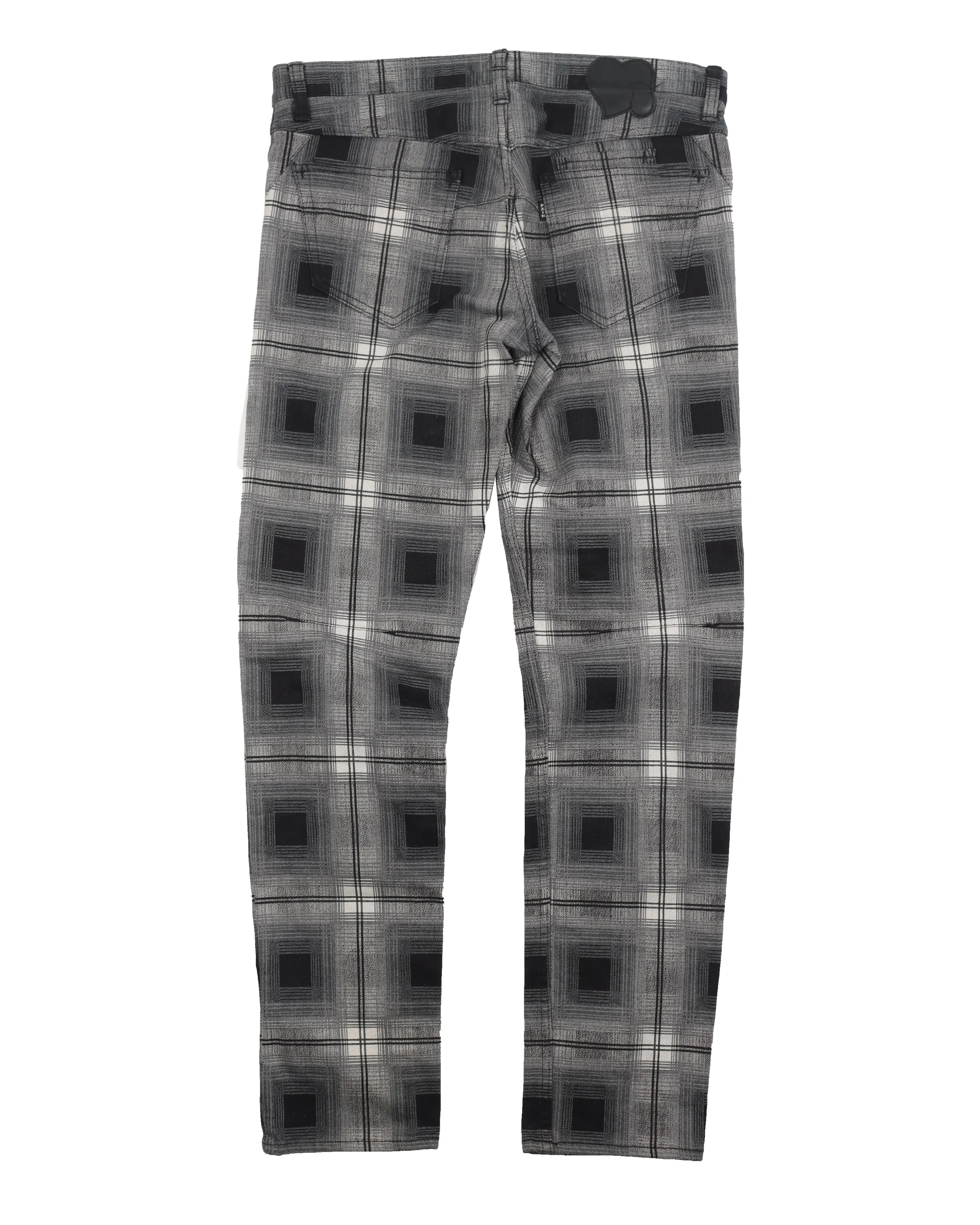 Checkerboard Denim Pant (AW07) Love God Murder