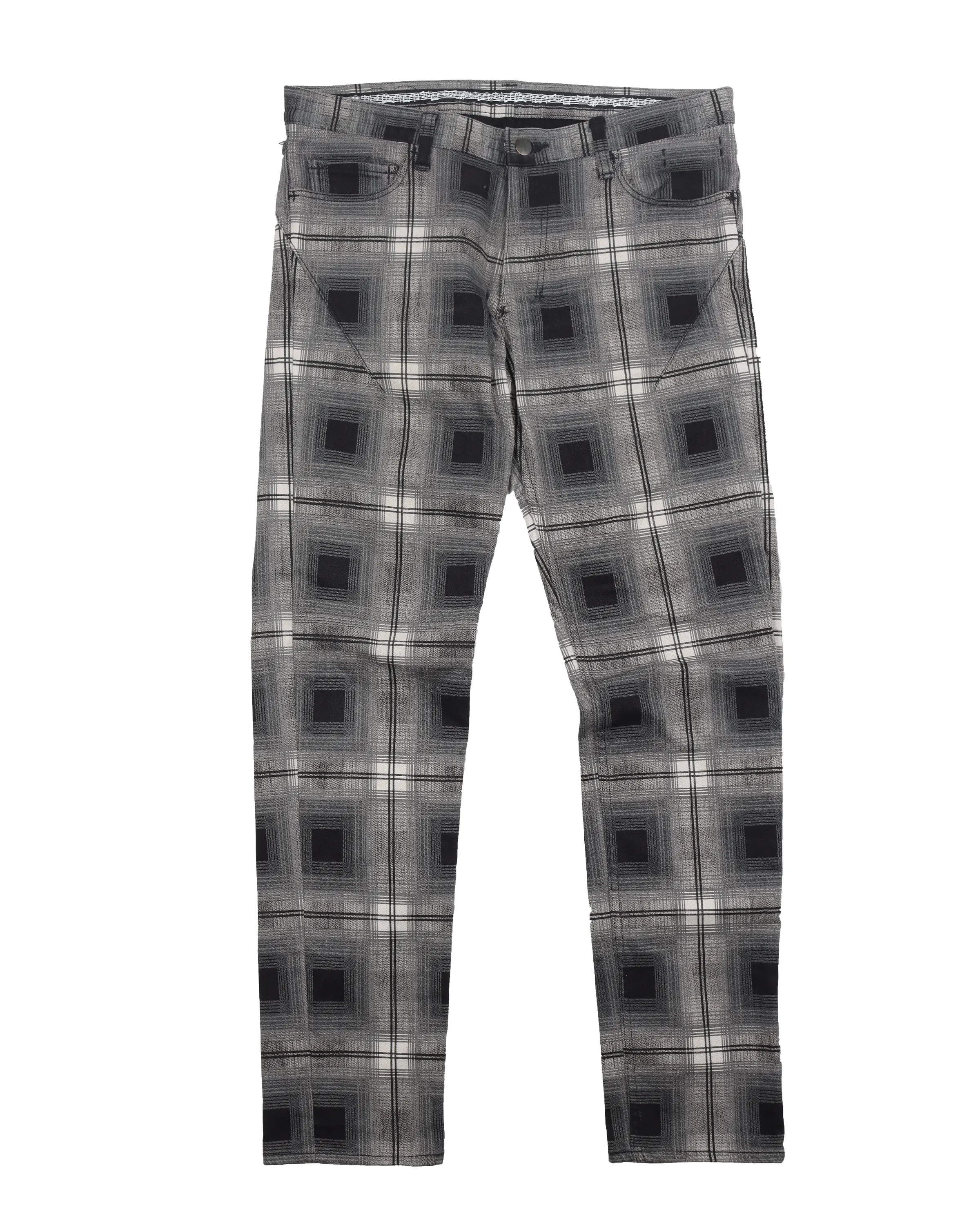 Checkerboard Denim Pant (AW07) Love God Murder