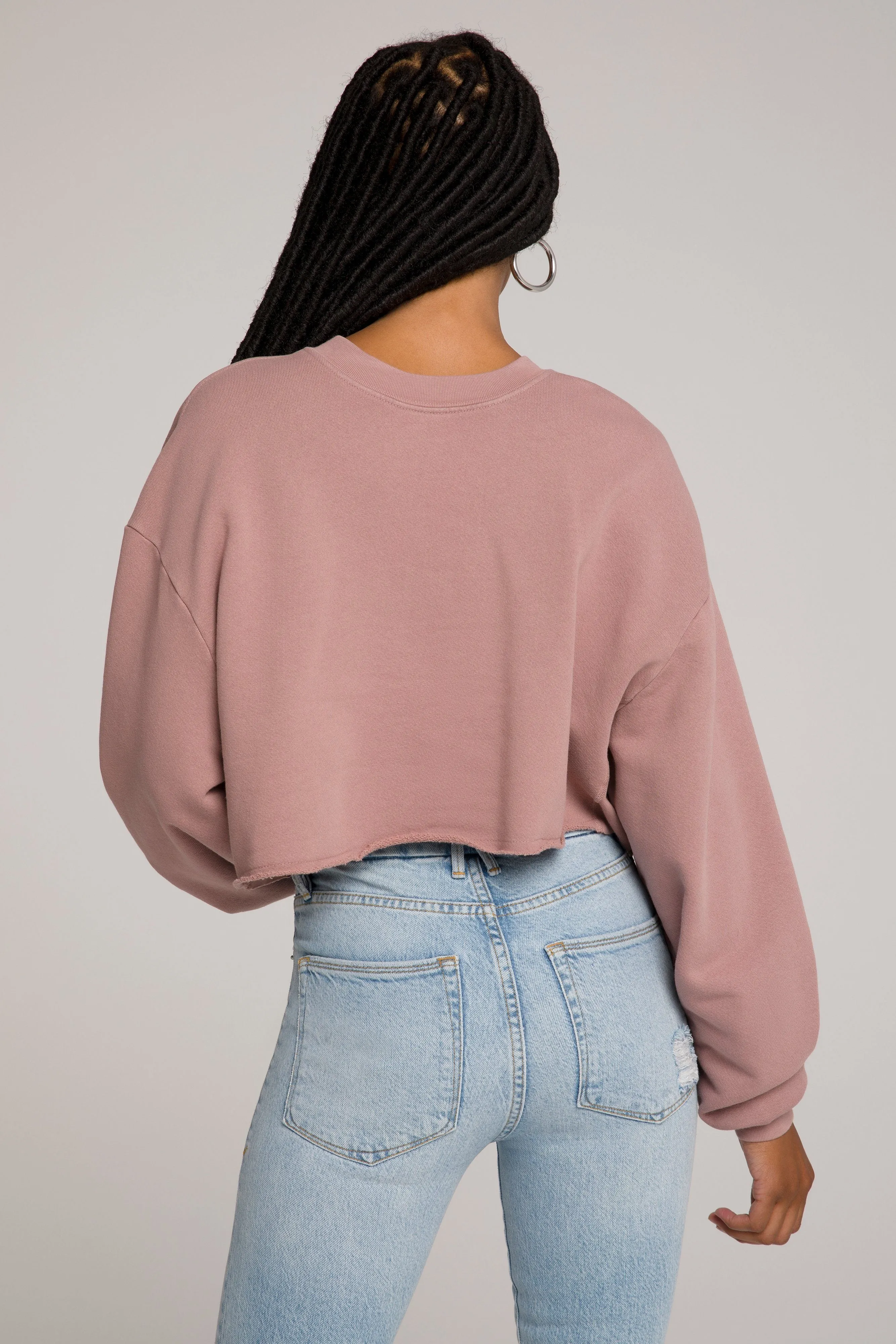 CROPPED & COOL SWEATSHIRT | DUSK001