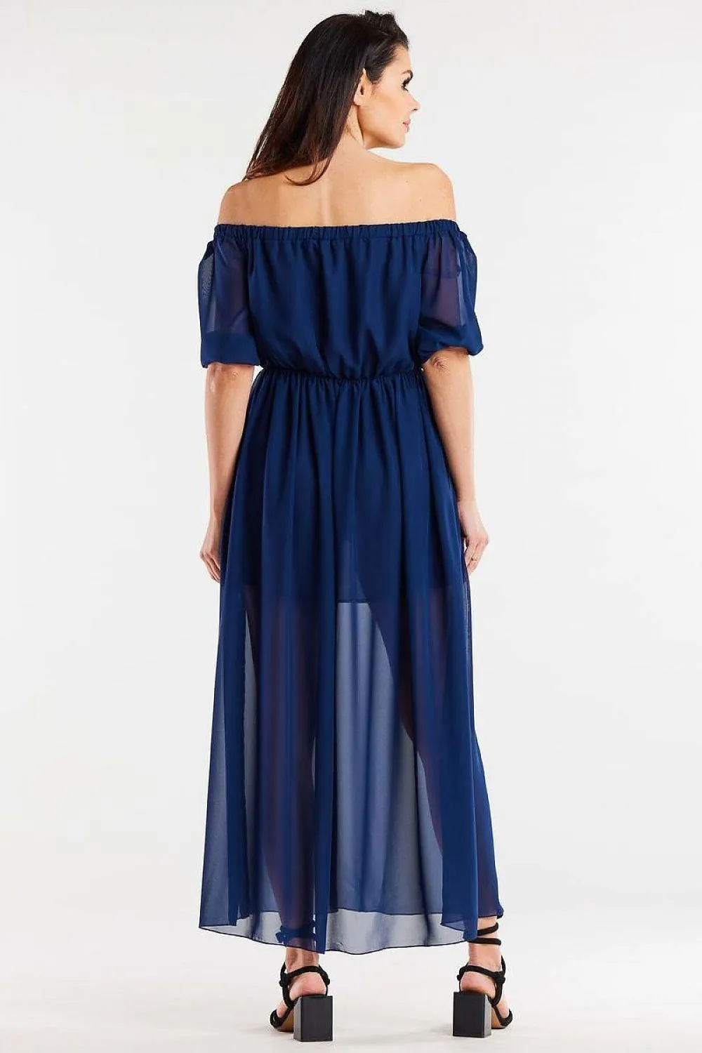 Elegant Flowing Chiffon Maxi Dress - The Essential Wardrobe Highlight