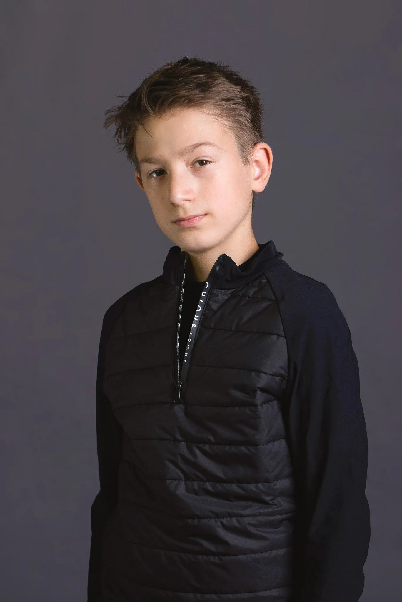 Empower Padded Half-zip Top Boys