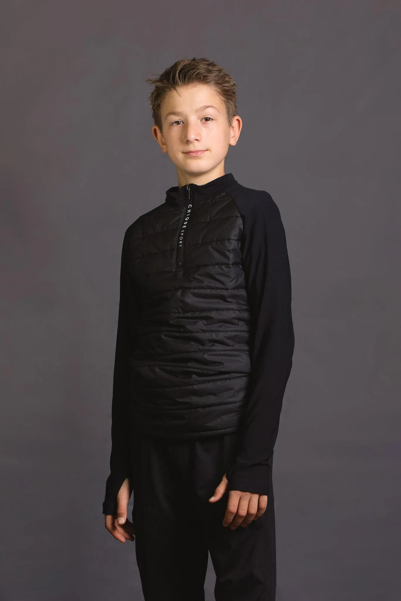 Empower Padded Half-zip Top Boys