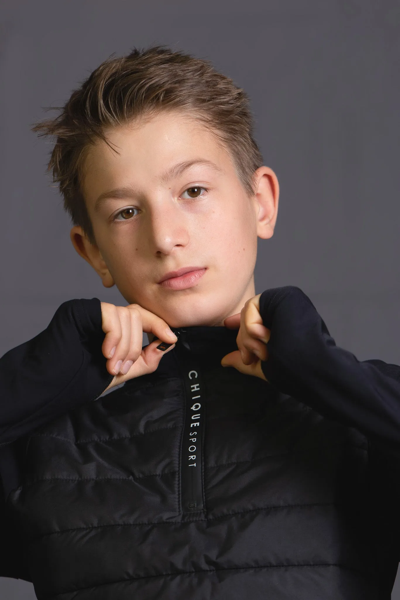 Empower Padded Half-zip Top Boys