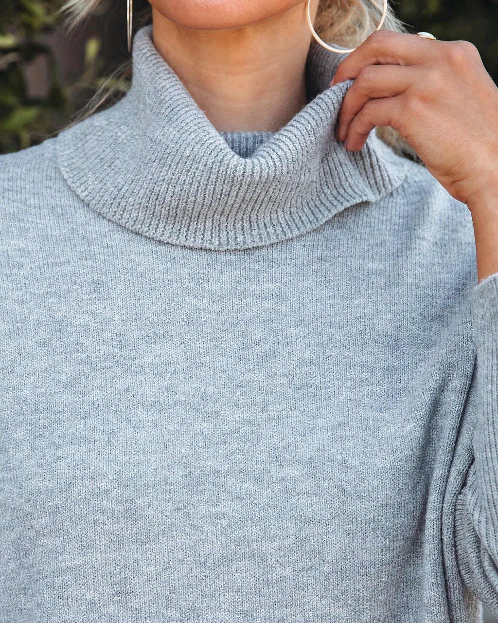 Faith Turtleneck Knit Sweater