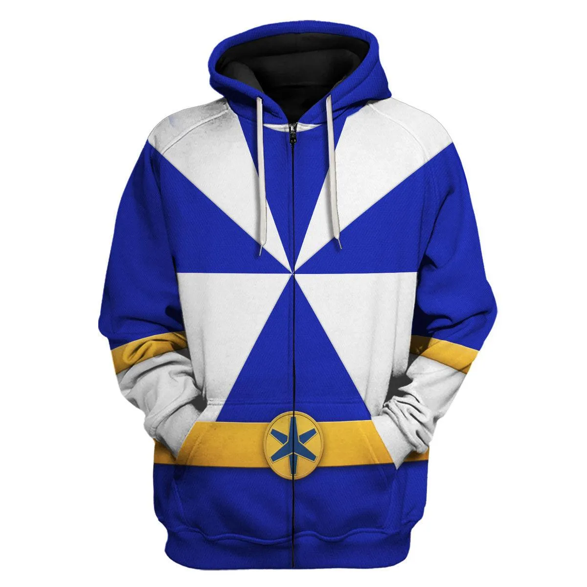 Gearhomie Lightspeed Blue Ranger Hoodies Sweatshirt T-shirt Sweatpants Hawaiian Tracksuit