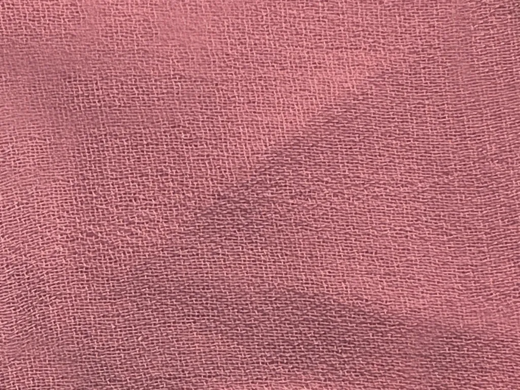 Grapefruit Pink Plain 60 Grams Georgette Fabric (Wholesale)