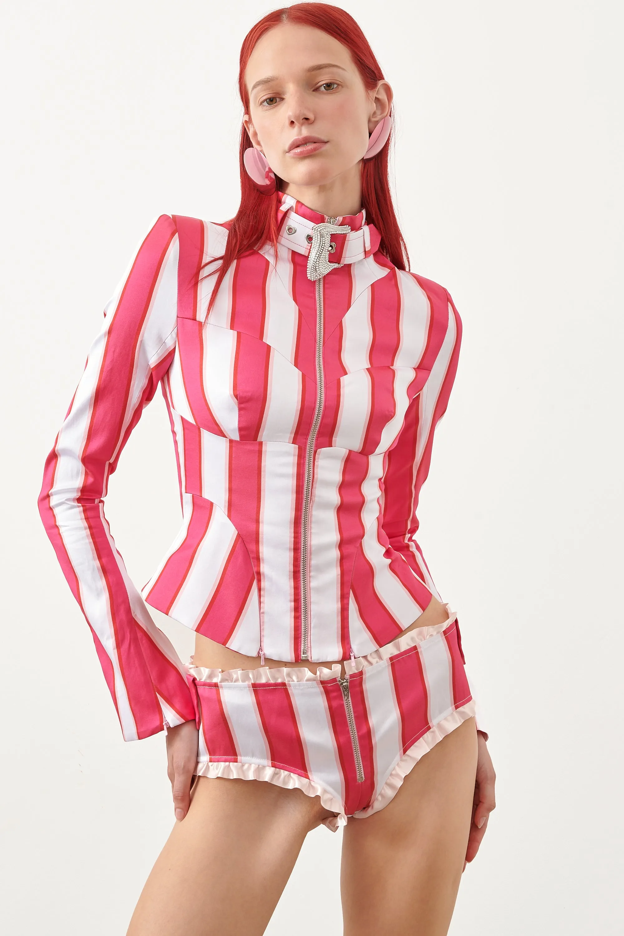 Heartie Jacket Candy Stripe