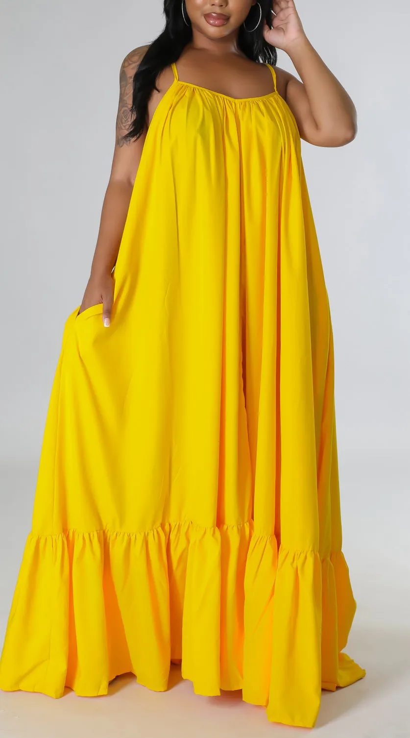 Hello Yellow Free Flowing Maxi II