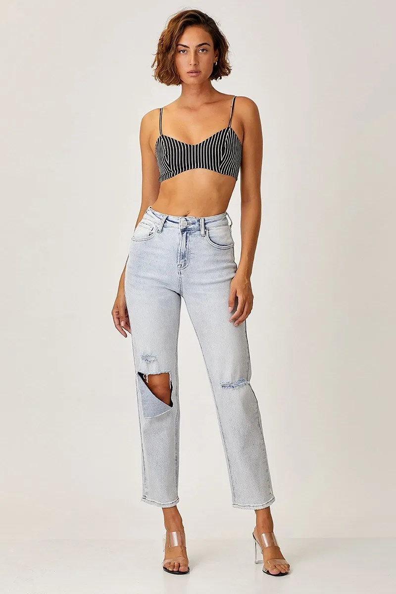 High Waisted Relaxed Jean