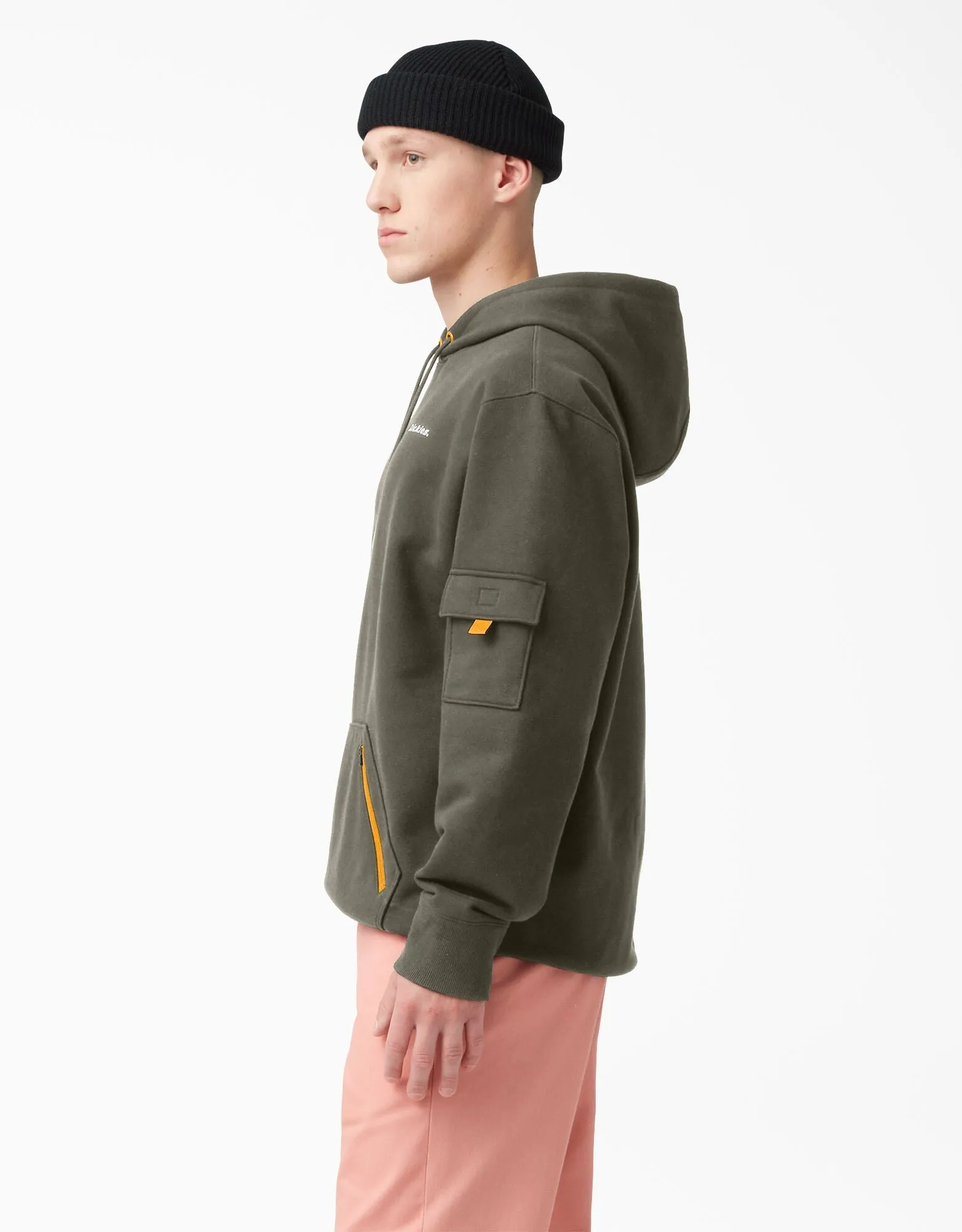 Hoodie - Dickies Fleece Cargo Hoodie TWR10