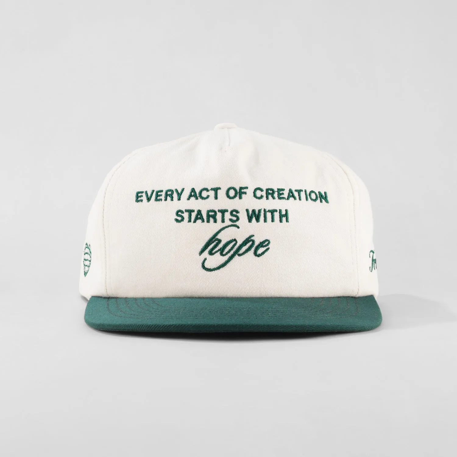 Hope Golfer Cap - Pine Green