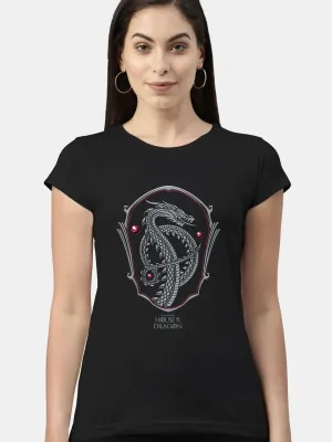 House Of The Dragon Women T-shirt (No Cod Allowed On This Product)- Prepaid Orders Only