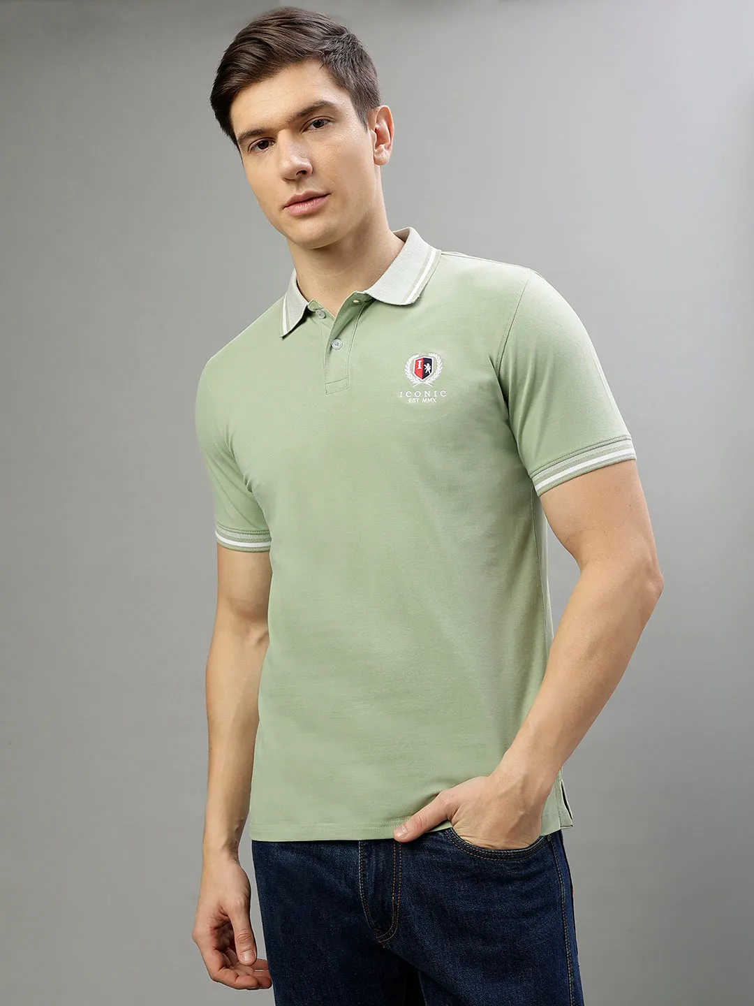 Iconic Green Fashion Regular fit T-Shirts