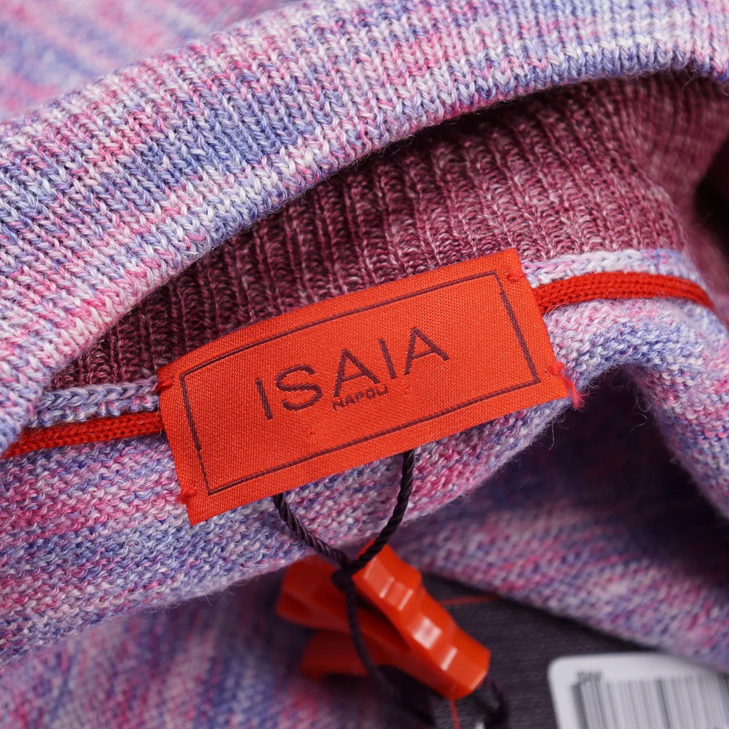 Isaia Full-Zip Wool-Silk-Linen Sweater