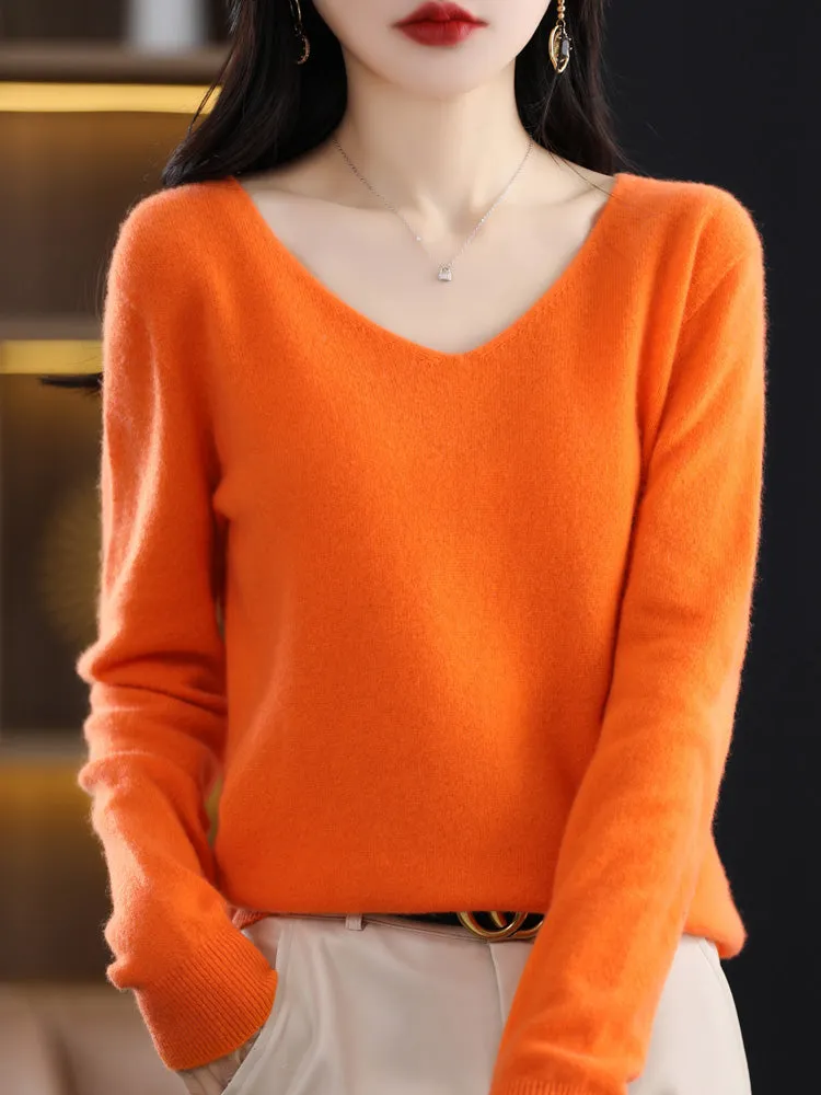 Ivyshape | Comfortable Soft Cashmere Jumper for Women