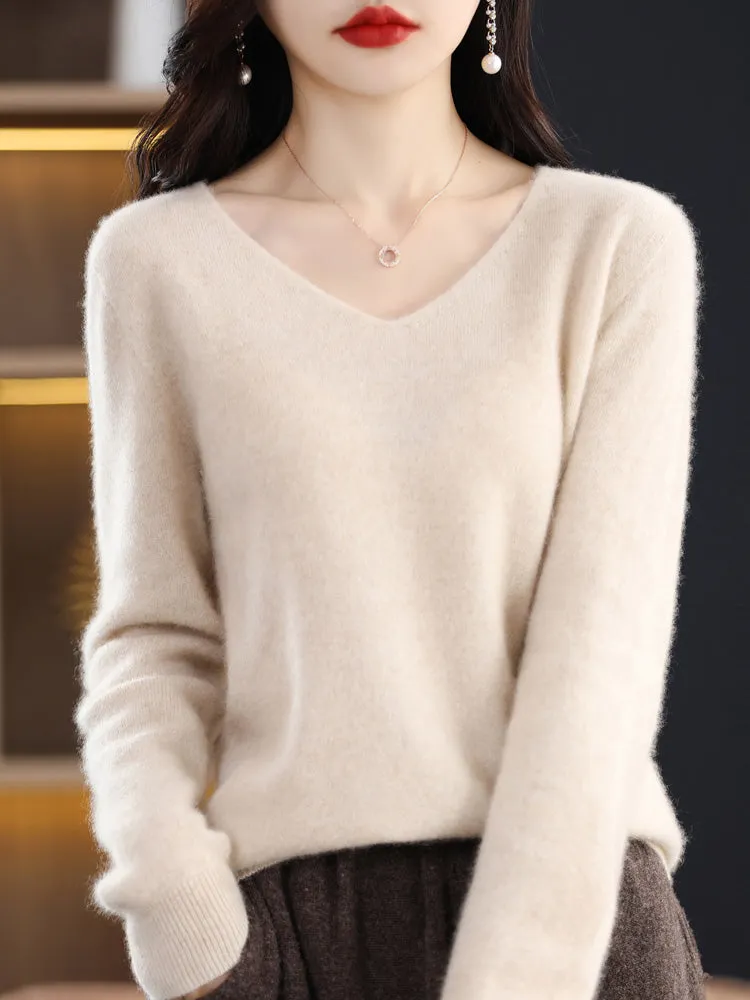 Ivyshape | Comfortable Soft Cashmere Jumper for Women