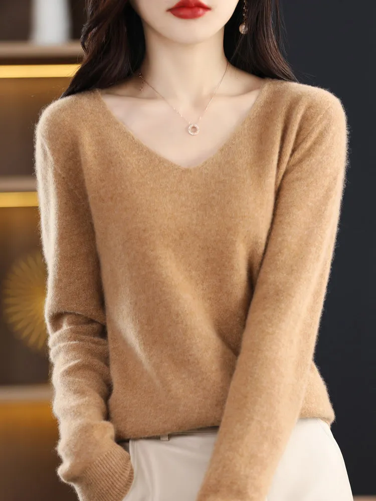 Ivyshape | Comfortable Soft Cashmere Jumper for Women