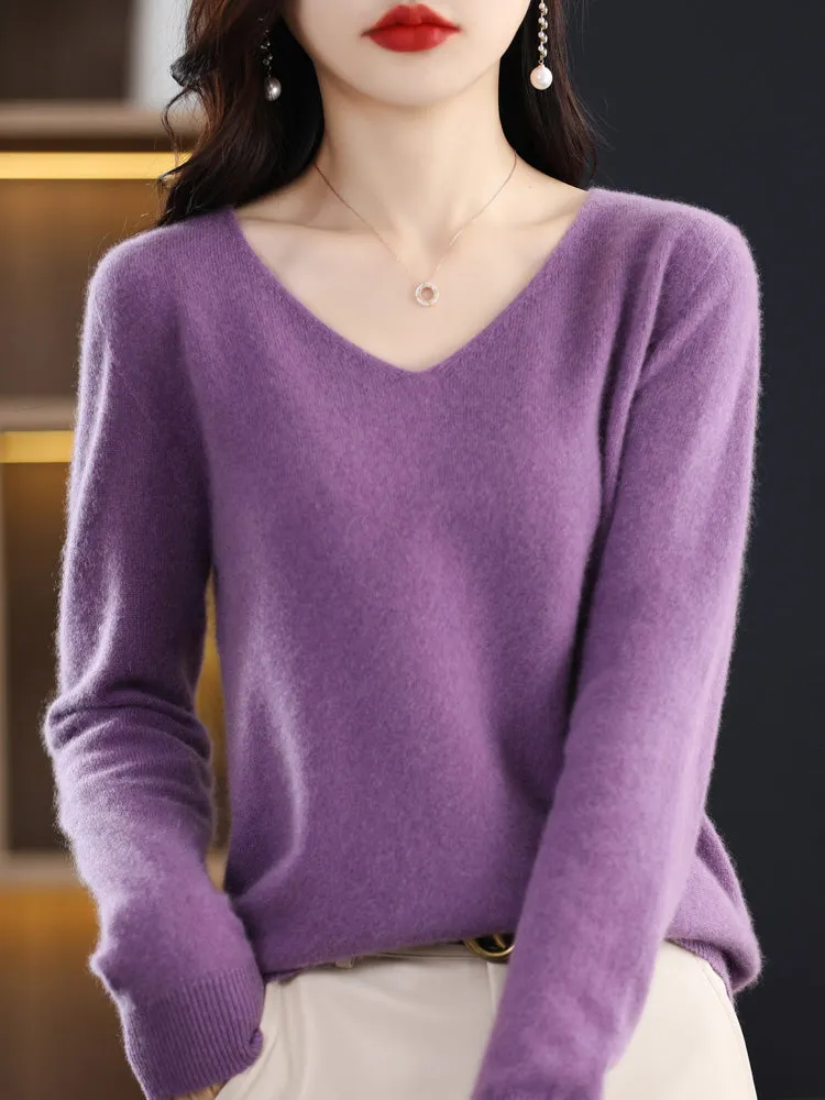 Ivyshape | Comfortable Soft Cashmere Jumper for Women