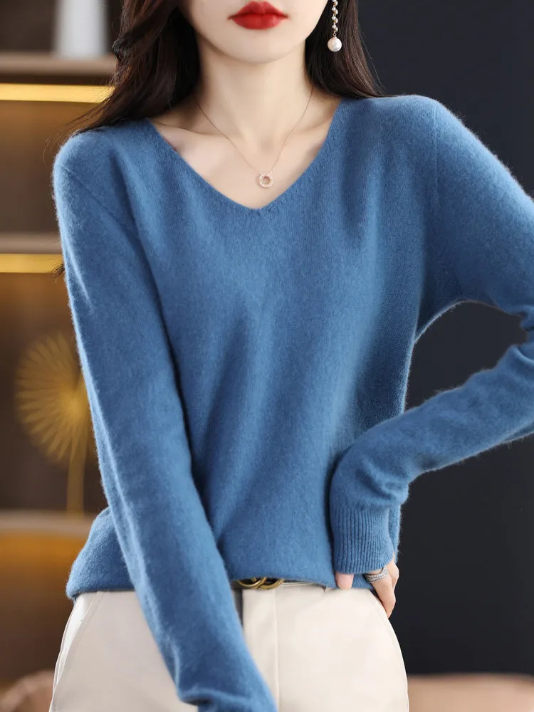 Ivyshape | Comfortable Soft Cashmere Jumper for Women