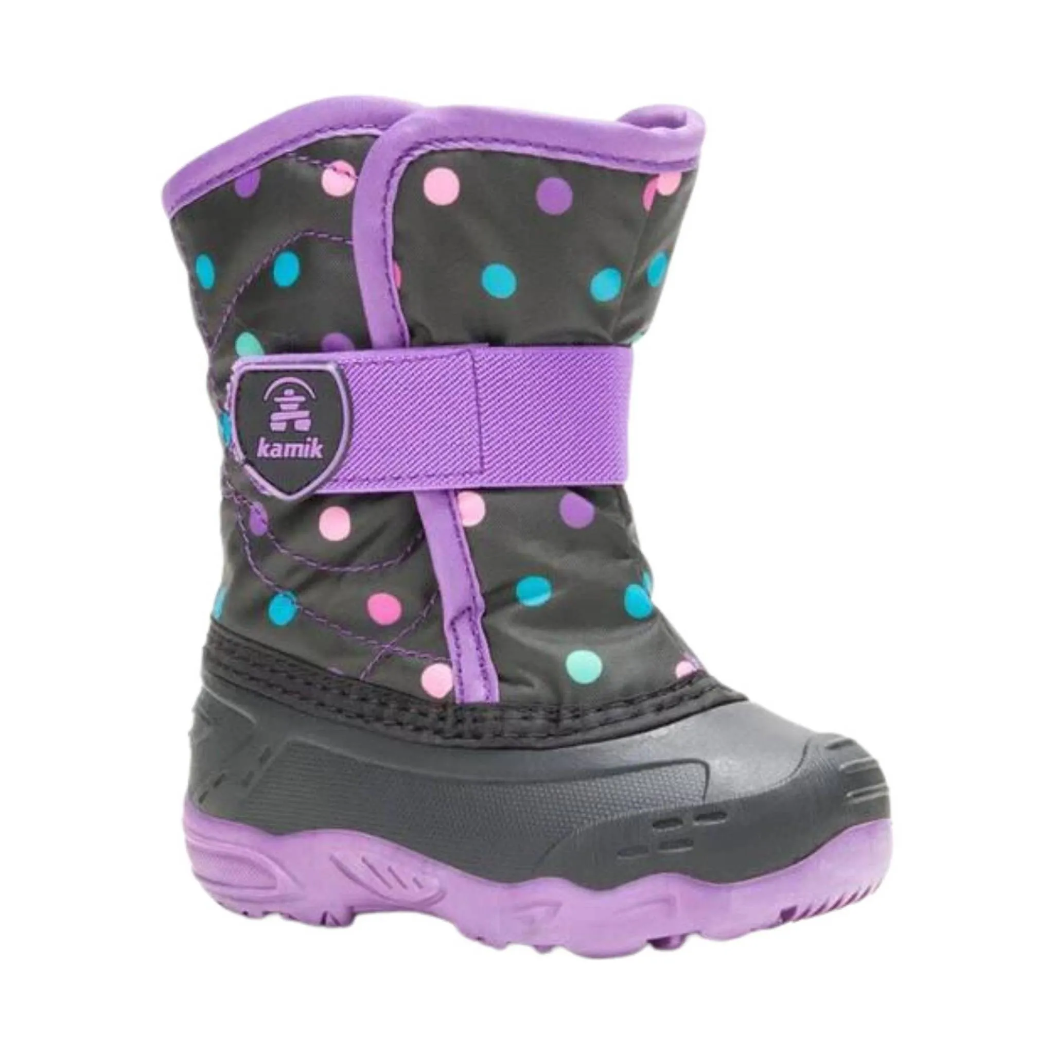 Kamik Toddler Snowbug 6 Winter Boot - Black/Purple