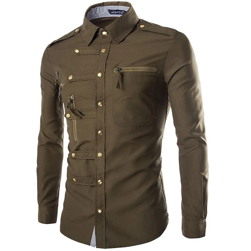 LMS Stylish Cargo Shirt