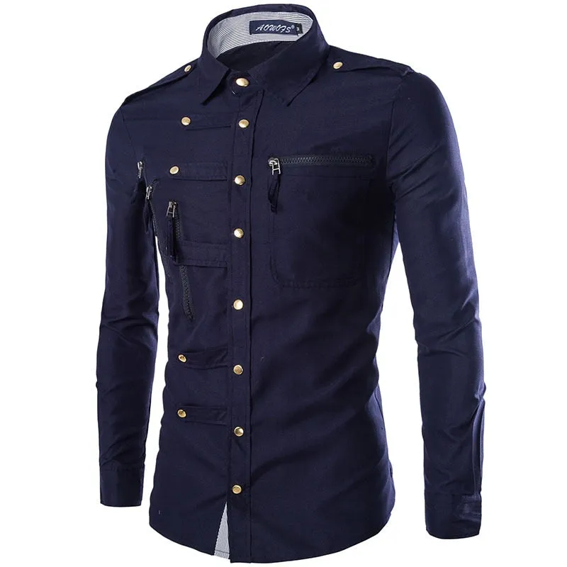 LMS Stylish Cargo Shirt