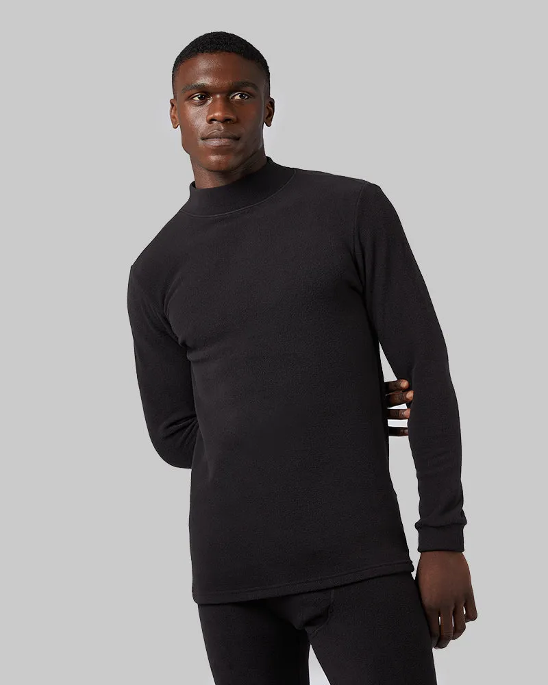 MEN'S HEAVYWEIGHT FLEECE BASELAYER MOCK TOP