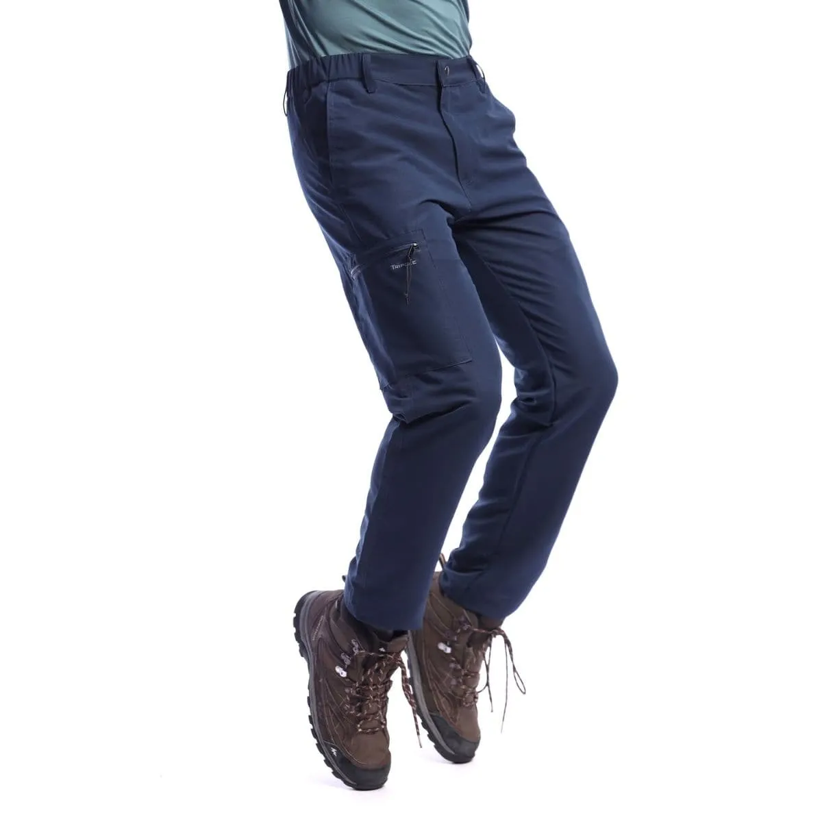 Men's Trekking and Hiking Pants - Blue