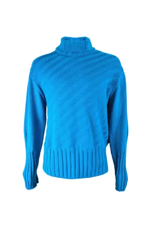 Mens Vintage Alternating Ribbed Sweater, 1990s