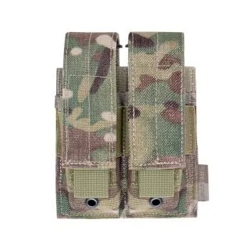 MOLLE Double Pistol Mag Pouch With Insert