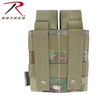 MOLLE Double Pistol Mag Pouch With Insert