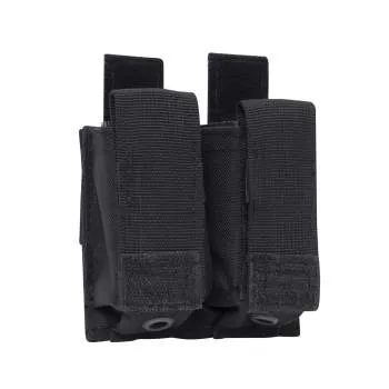 MOLLE Double Pistol Mag Pouch With Insert