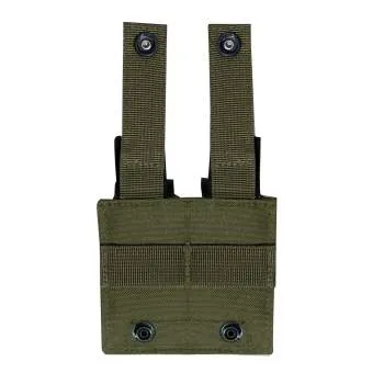 MOLLE Double Pistol Mag Pouch With Insert