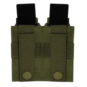 MOLLE Double Pistol Mag Pouch With Insert