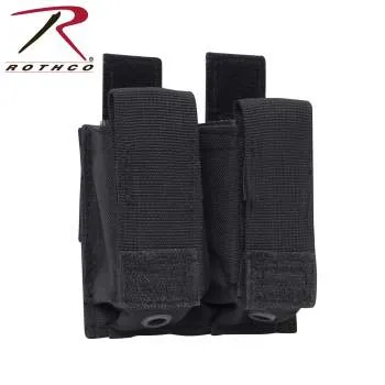 MOLLE Double Pistol Mag Pouch With Insert