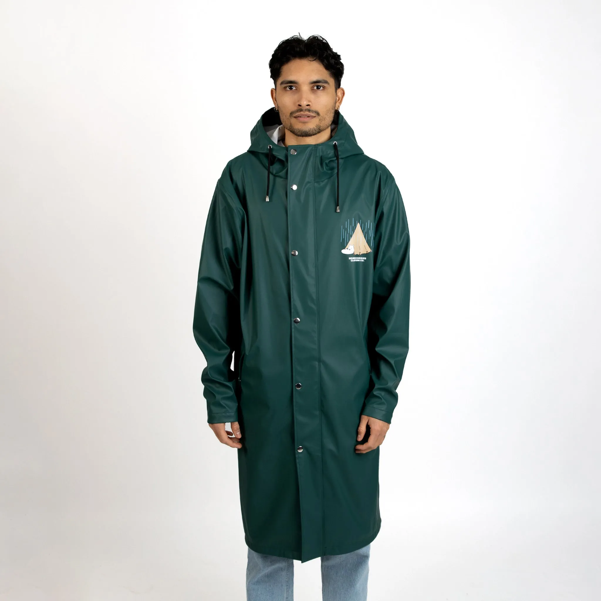 Moomin Adventure Rain Jacket - Dark Green