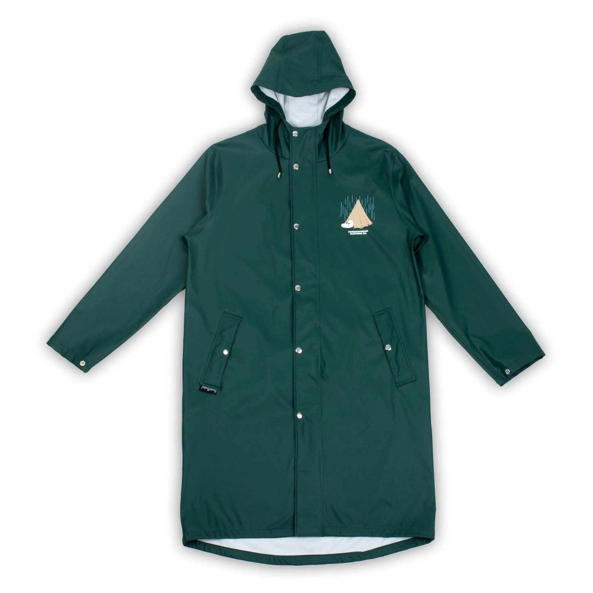 Moomin Adventure Rain Jacket - Dark Green