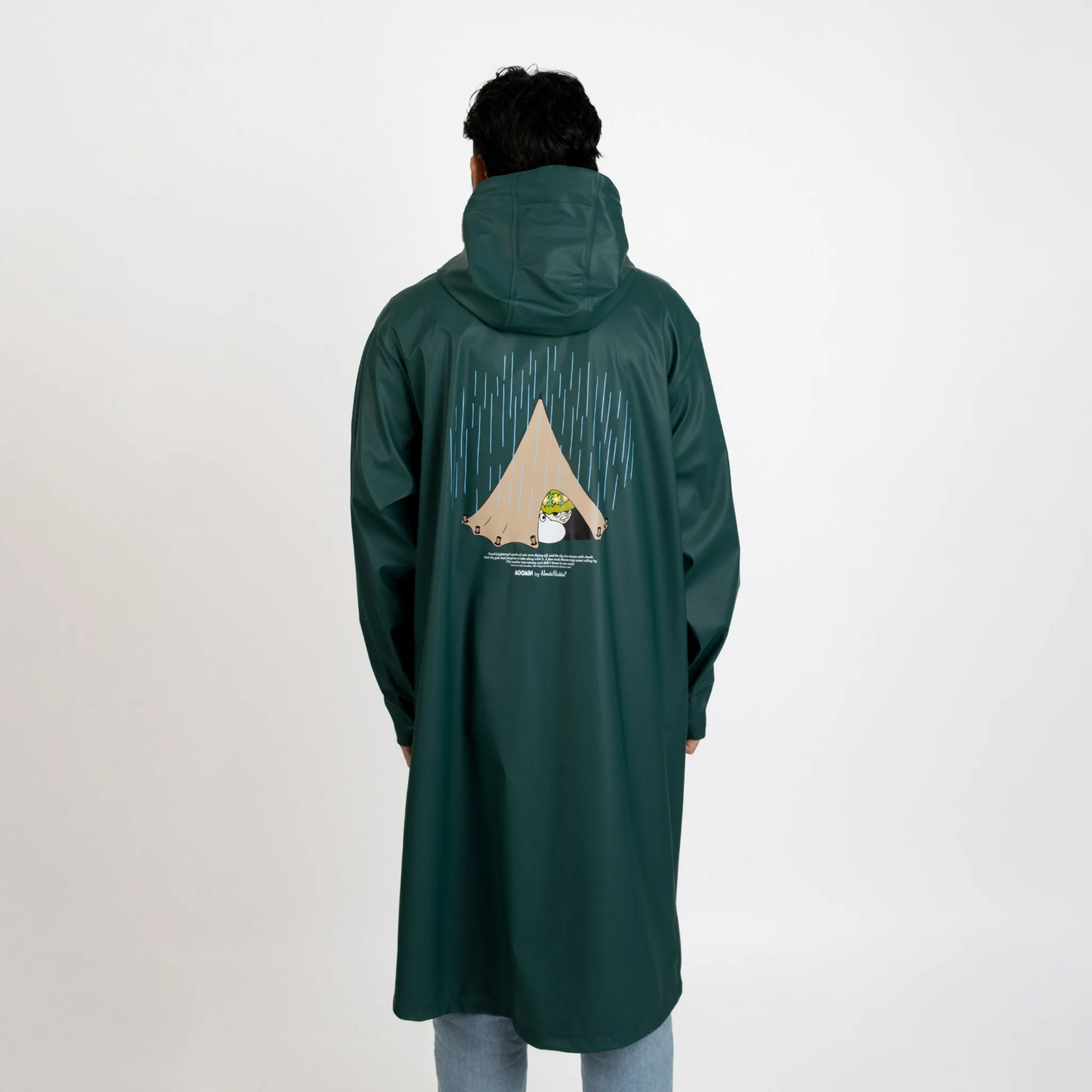 Moomin Adventure Rain Jacket - Dark Green