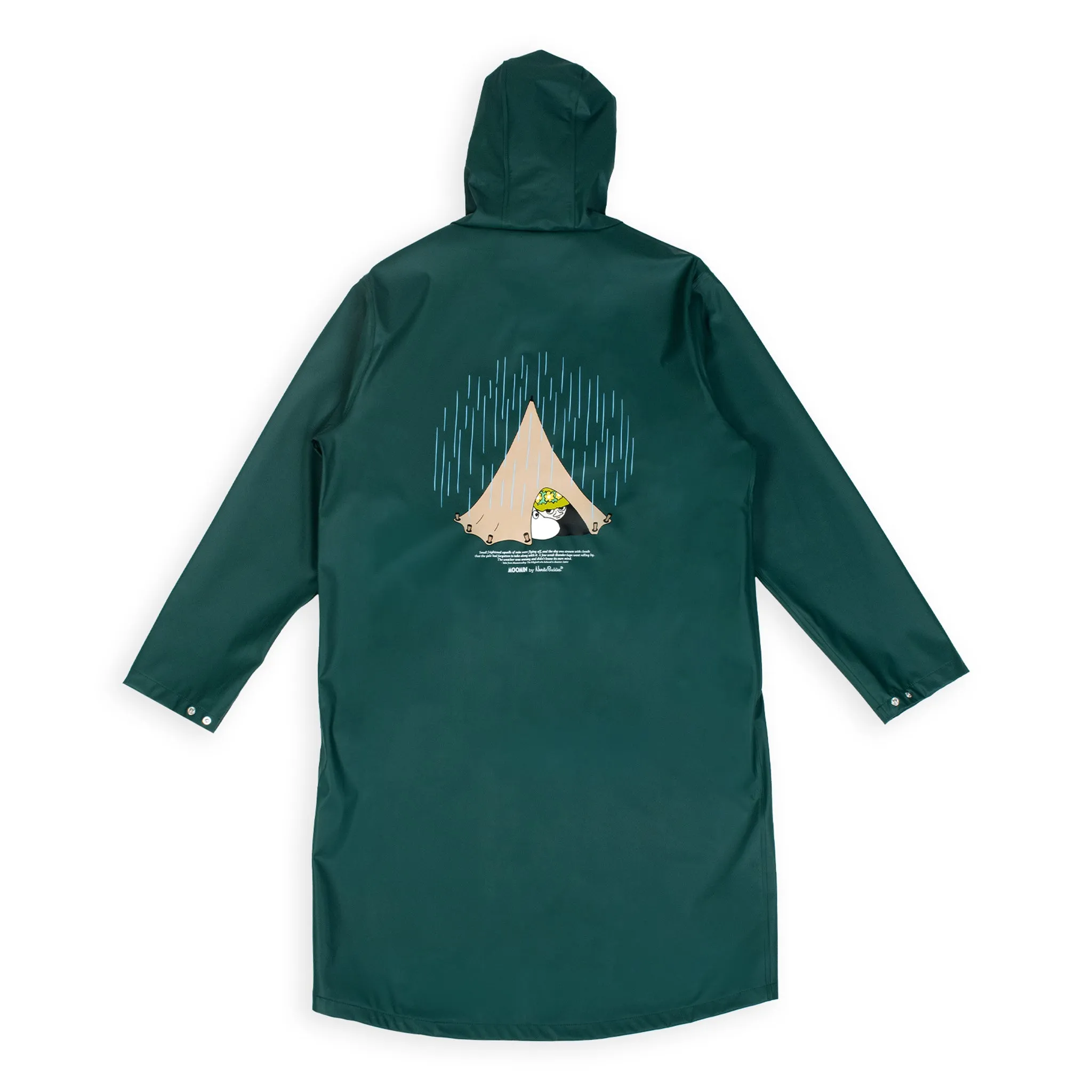 Moomin Adventure Rain Jacket - Dark Green